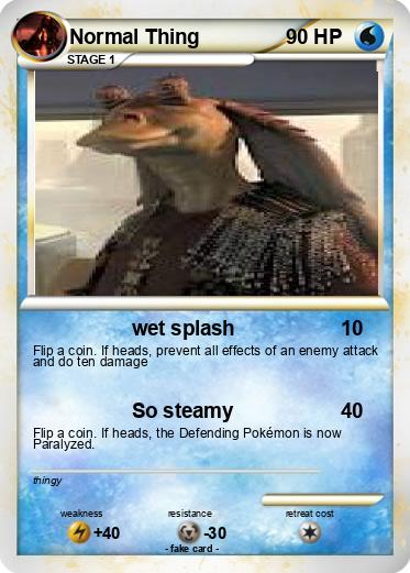 Pokemon Normal Thing