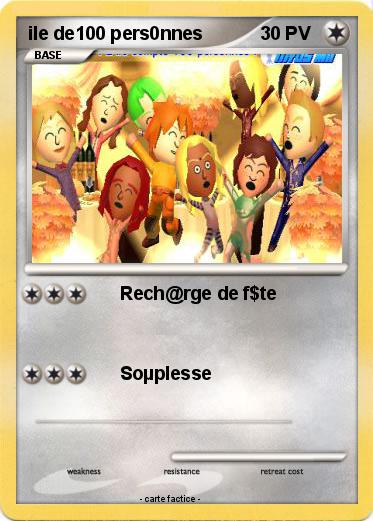 Pokemon ile de100 pers0nnes