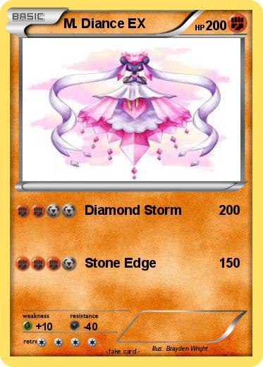 Pokemon M. Diance EX