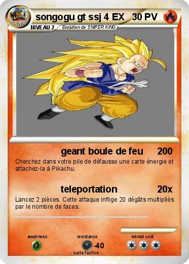 Pokemon songogu gt ssj 4 EX