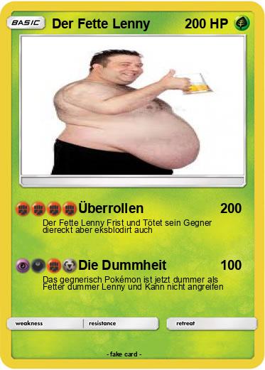Pokemon Der Fette Lenny