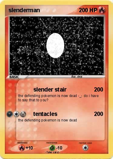 Pokemon slenderman