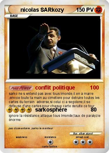 Pokemon nicolas SARkozy