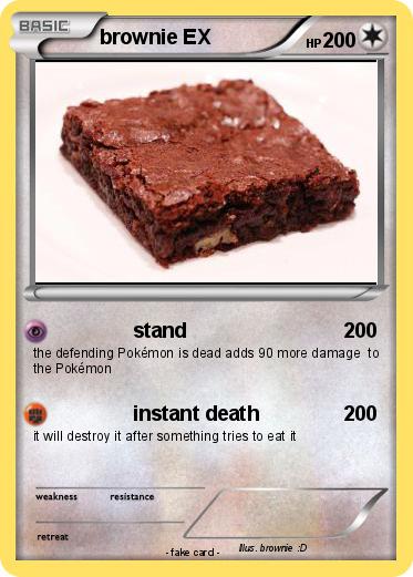 Pokemon brownie EX