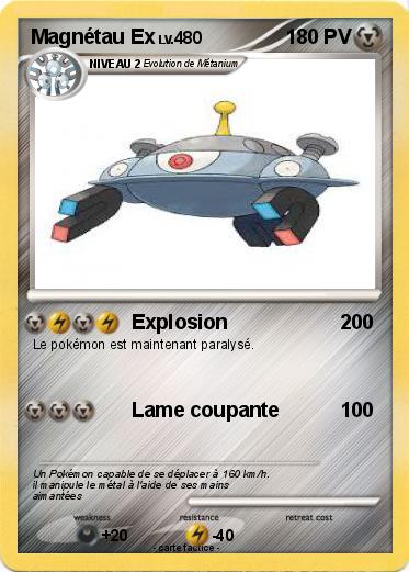 Pokemon Magnétau Ex