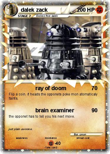 Pokemon dalek zack