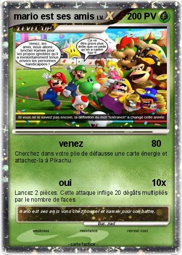 Pokemon mario est ses amis