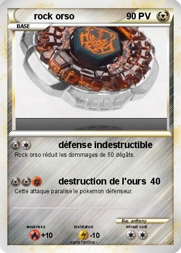 Pokemon rock orso