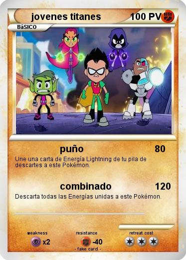 Pokemon jovenes titanes