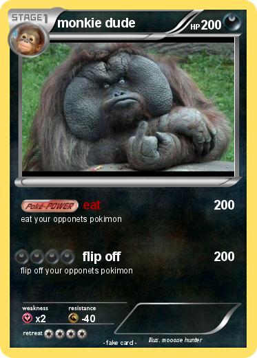 Pokemon monkie dude