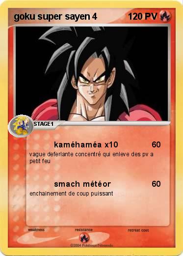 Pokemon goku super sayen 4