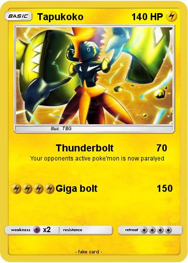 Pokemon Tapukoko
