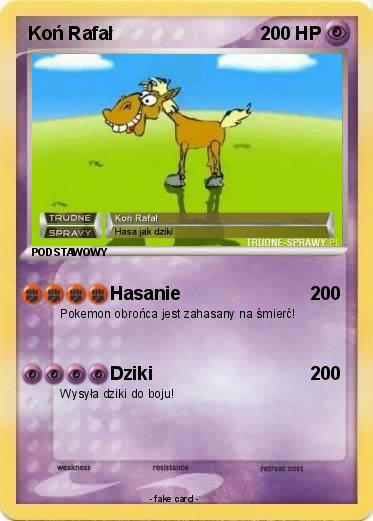 Pokemon Koń Rafał