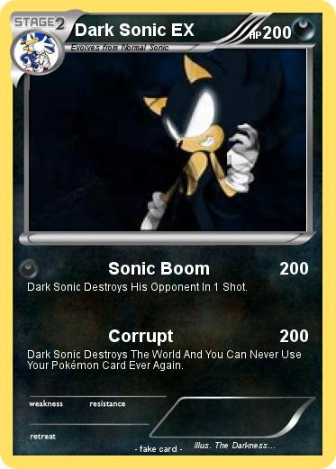 Pokemon Dark Sonic EX