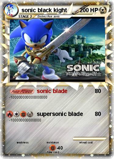 Pokemon sonic black kight