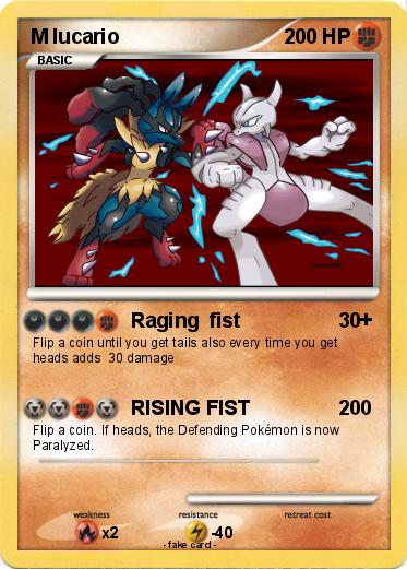 Pokemon M lucario