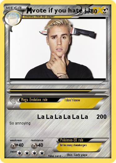 Pokemon vote if you hate j.b