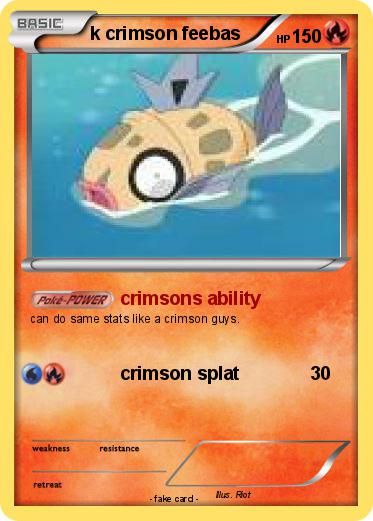 Pokemon k crimson feebas