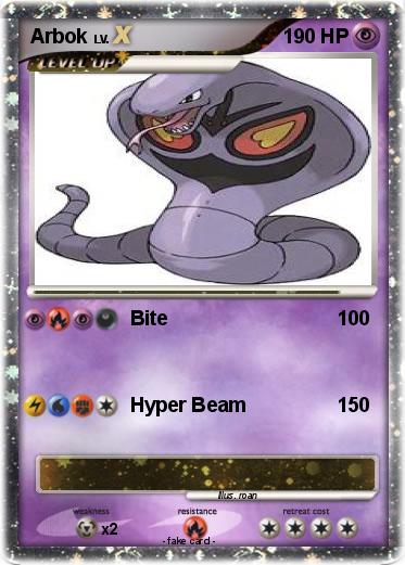 Pokemon Arbok