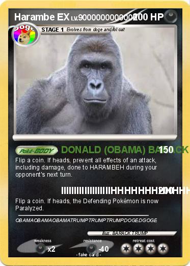 Pokemon Harambe EX