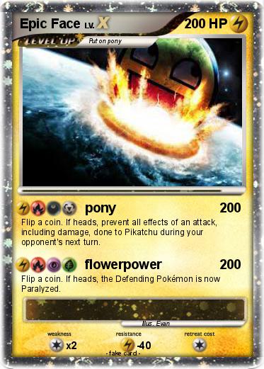 Pokemon Epic Face