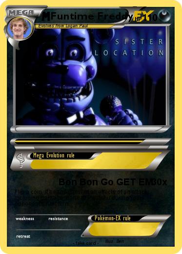 Pokemon Funtime Freddy