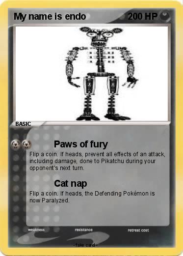 Pokemon My name is endo