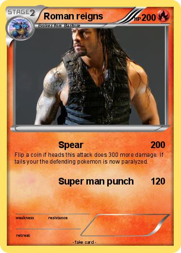 Pokemon Roman reigns