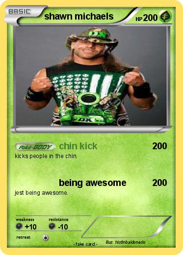 Pokemon shawn michaels