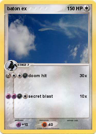 Pokemon baton ex