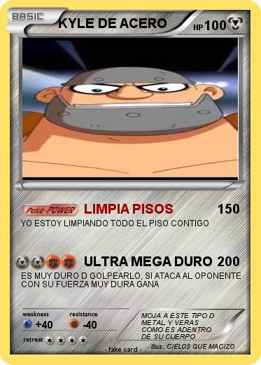 Pokemon KYLE DE ACERO