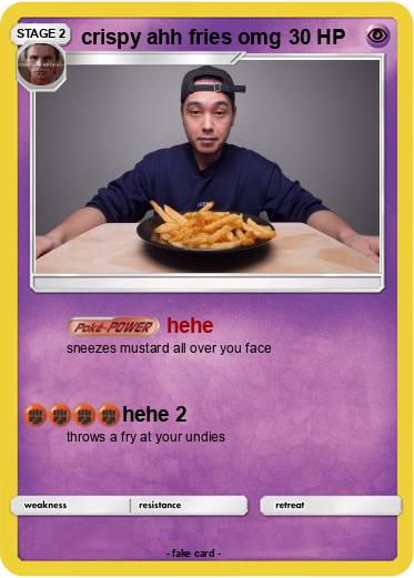 Pokemon crispy ahh fries omg