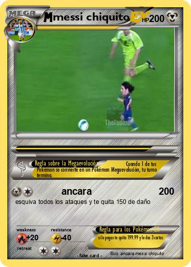 Pokemon messi chiquito