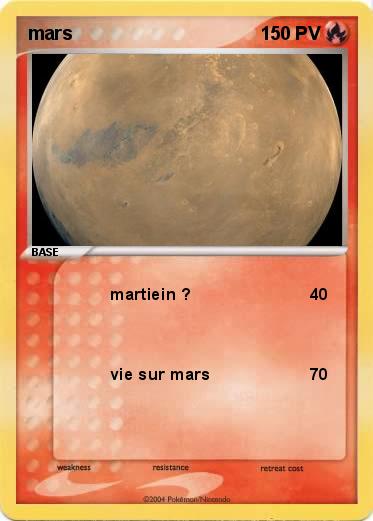 Pokemon mars