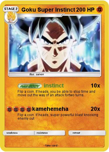 Pokemon Goku Super Instinct