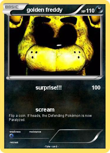 Pokemon golden freddy