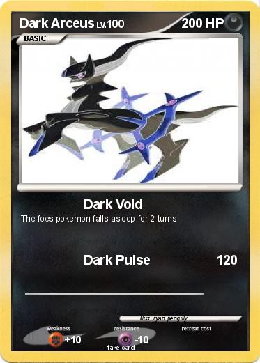 Pokemon Dark Arceus