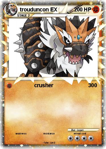 Pokemon trouduncon EX