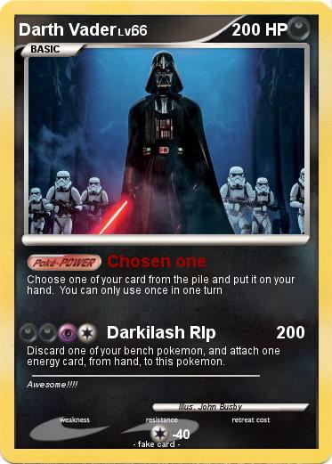 Pokemon Darth Vader