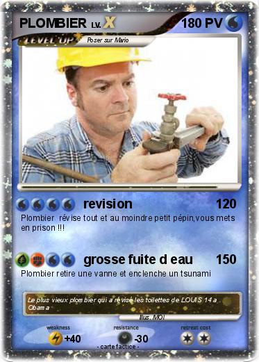 Pokemon PLOMBIER