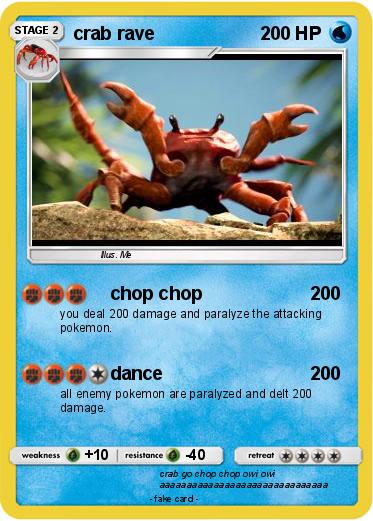 Pokemon crab rave