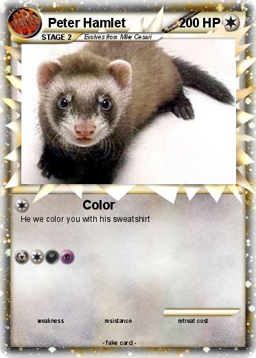 Pokemon Peter Hamlet