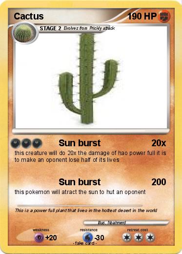 Pokemon Cactus