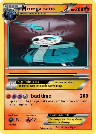 Pokemon mega sans