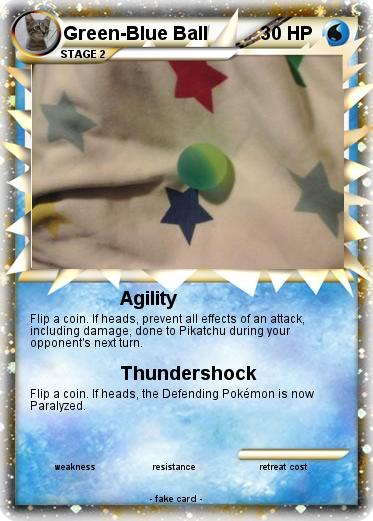 Pokemon Green-Blue Ball