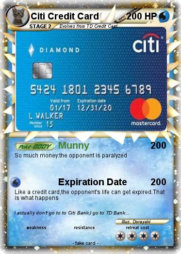 Pokemon Citi Credit Card