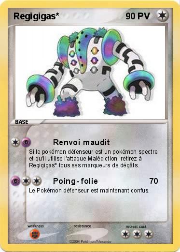 Pokemon Regigigas*