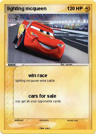 Pokemon lighting mcqueen