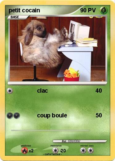 Pokemon petit cocain