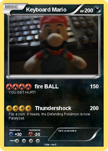 Pokemon Keyboard Mario